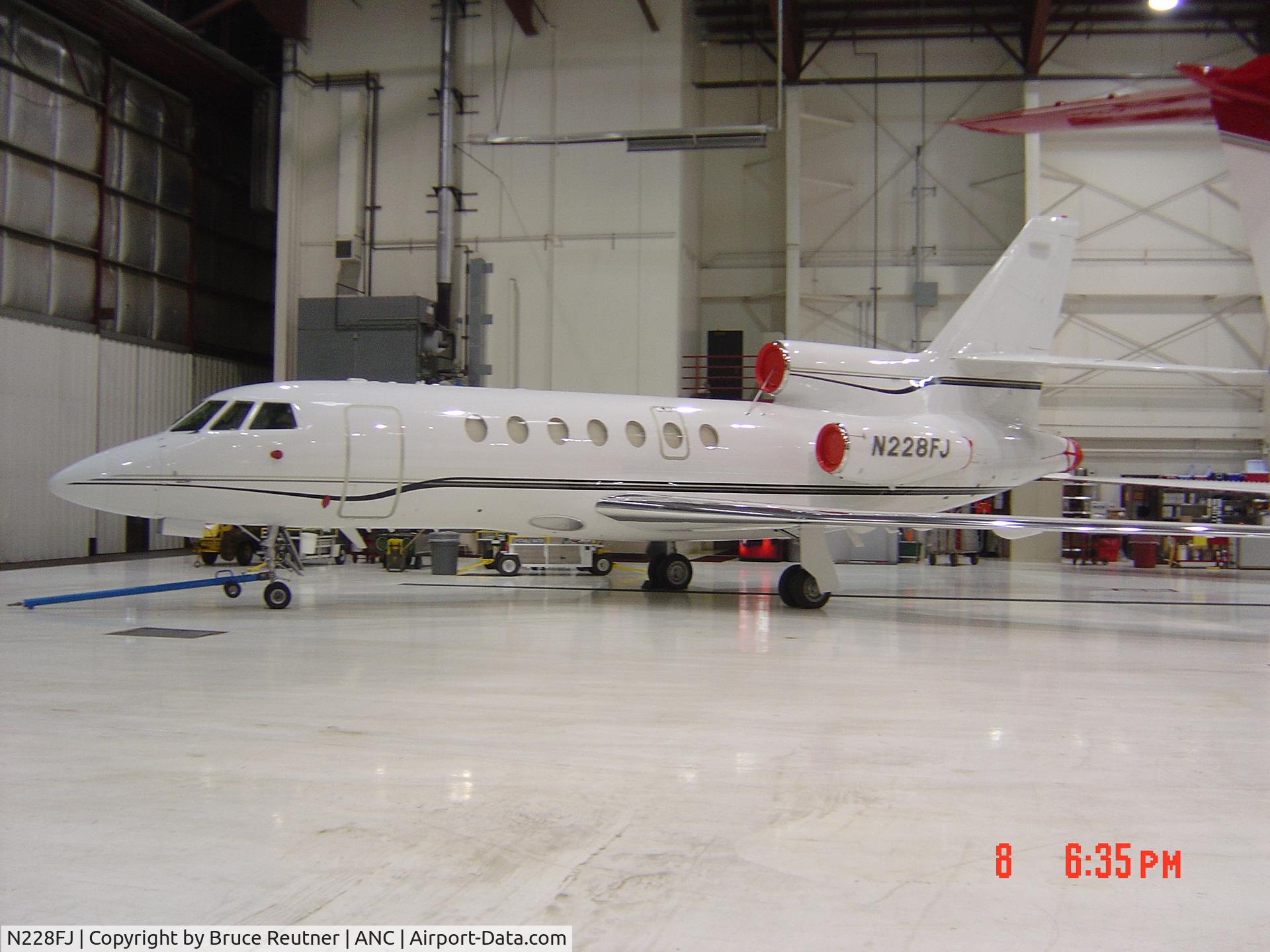 N228FJ, 1992 Dassault Mystere Falcon 50 C/N 228, Falcon 50EX Owned by Reverend Billy Graham Ministrie