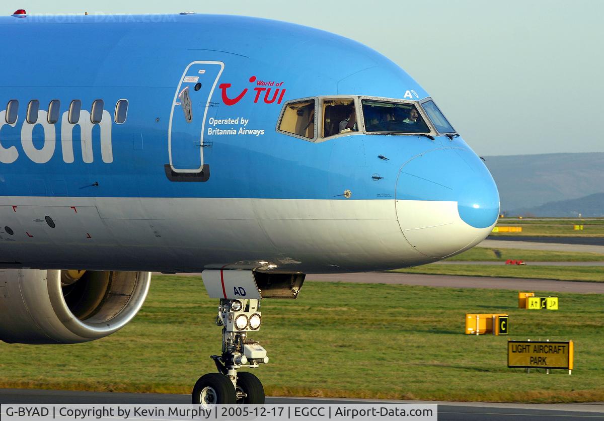 G-BYAD, 1992 Boeing 757-204 C/N 26963, Close up on this clean looking 757.