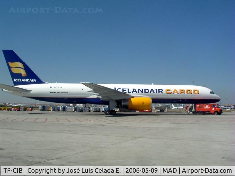 TF-CIB, 1992 Boeing 757-204 C/N 26962, B757-200F of Icelandair Cargo operating IB flights