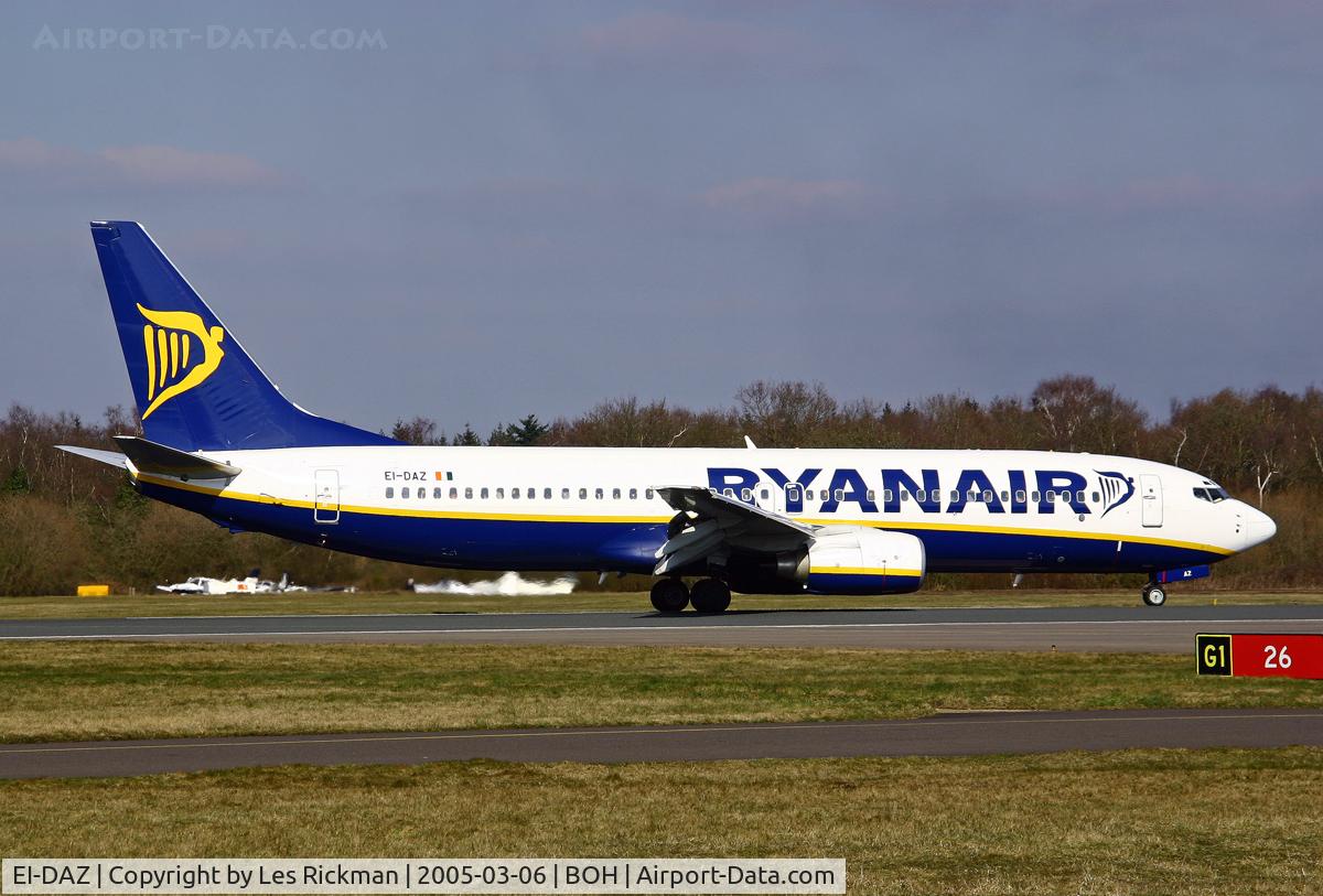 EI-DAZ, 2004 Boeing 737-8AS C/N 33559, Boeing 737 8AS