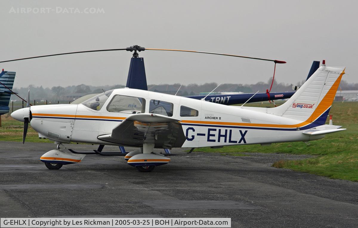 G-EHLX, 1980 Piper PA-28-181 Cherokee Archer II C/N 28-8090317, PA-28-181 Archer 11