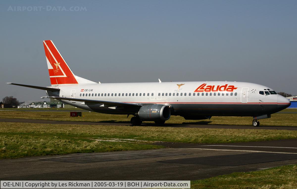 OE-LNI, 1993 Boeing 737-4Z9 C/N 27094, Boeing 737 4Z9