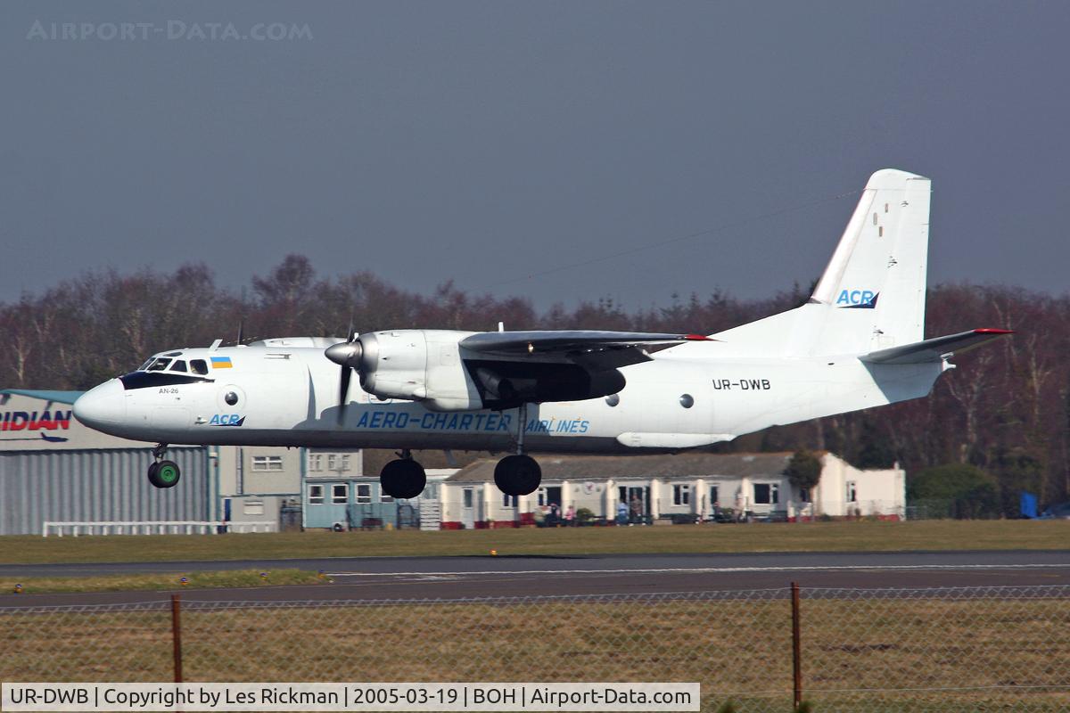 UR-DWB, Antonov An-26 C/N 6207, AN 26
