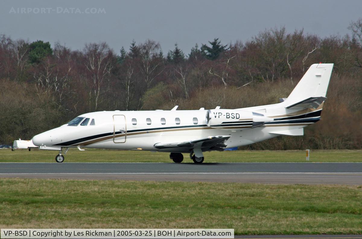 VP-BSD, 2000 Cessna 560XL Citation Excel C/N 560-5088, Cessna 560XL Citation