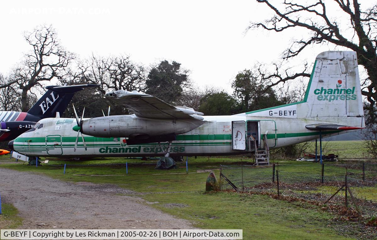 G-BEYF, 1963 Handley Page HPR-7 Herald 401 C/N 175, HPR-7 Herald 401