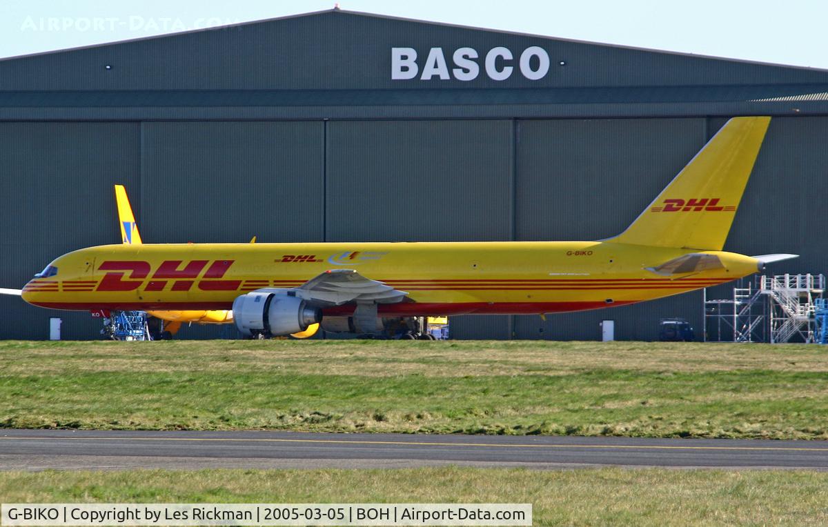 G-BIKO, 1985 Boeing 757-236/SF C/N 22187, Boeing 757 236F