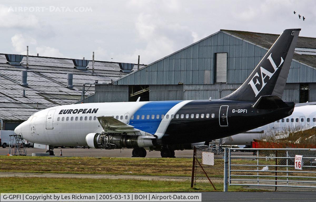 G-GPFI, 1974 Boeing 737-229 C/N 20907, Boeing 737 229