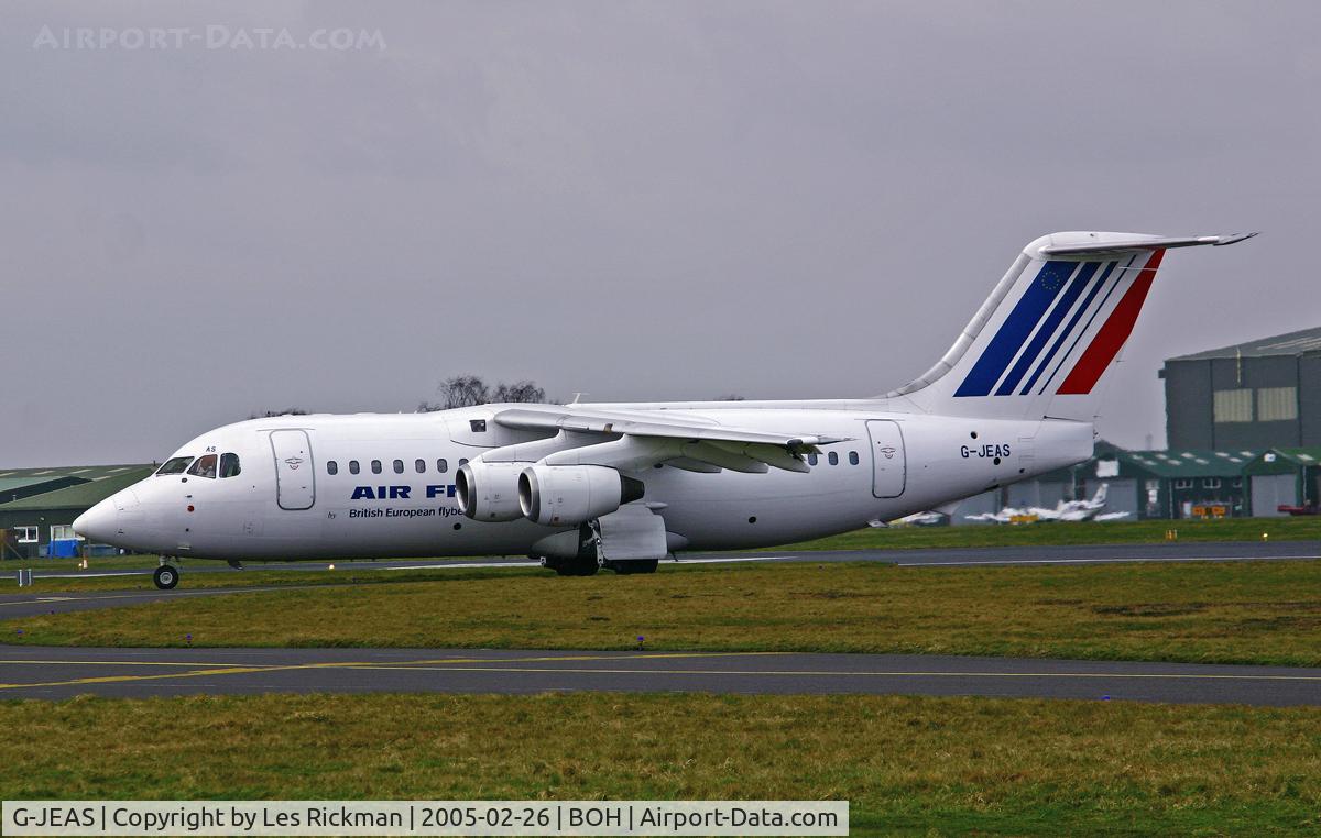 G-JEAS, 1984 British Aerospace BAe.146-200 C/N E2020, BAe 146-200