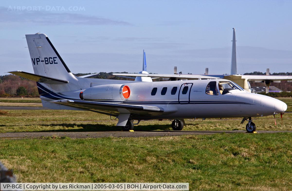 VP-BGE, 1975 Cessna 500 Citation I C/N 500-0287, Cessna Citation 500