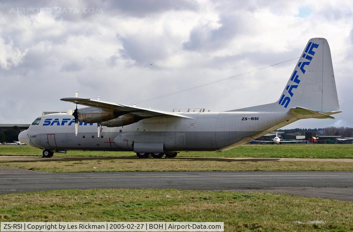 ZS-RSI, 1975 Lockheed L-100-30 Hercules (L-382G) C/N 382-4600, Lockheed C130 Hercules
