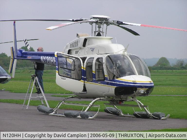 N120HH, 2005 Bell 407 C/N 53661, Taken after re-assembly in the UK