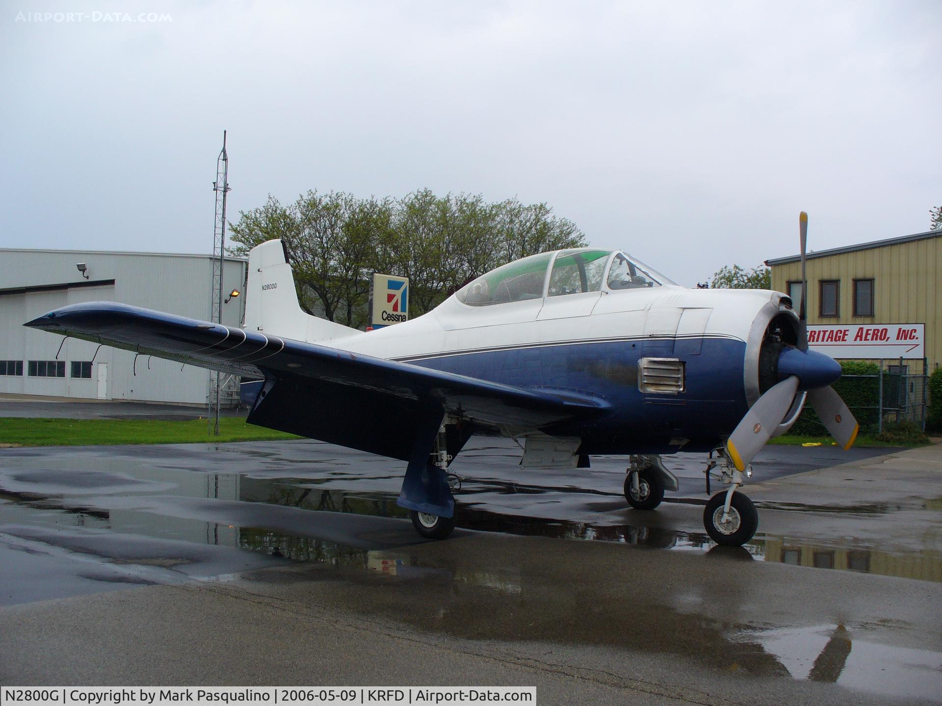 N2800G, 1951 North American T-28A Trojan C/N 174-222, North American T-28