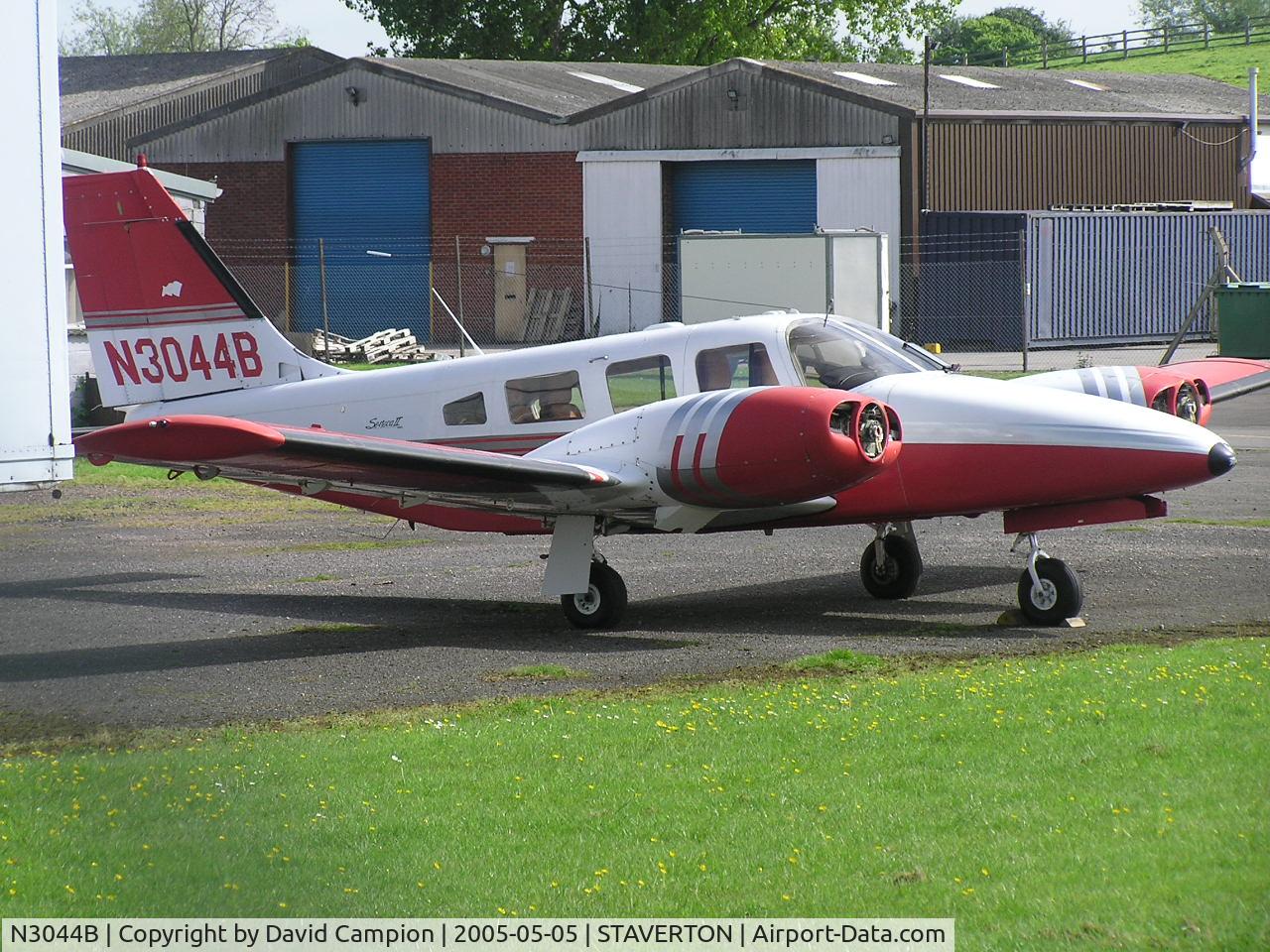 N3044B, 1978 Piper PA-34-200T C/N 34-7970012, In long-term storage @ Staverton Airport, Gloucester. UK