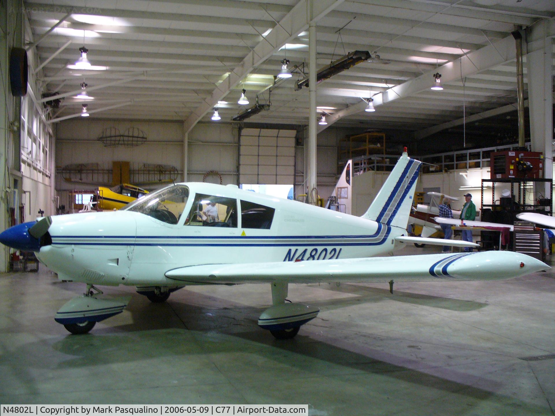 N4802L, 1967 Piper PA-28-180 Cherokee C/N 28-4141, PA-28-180