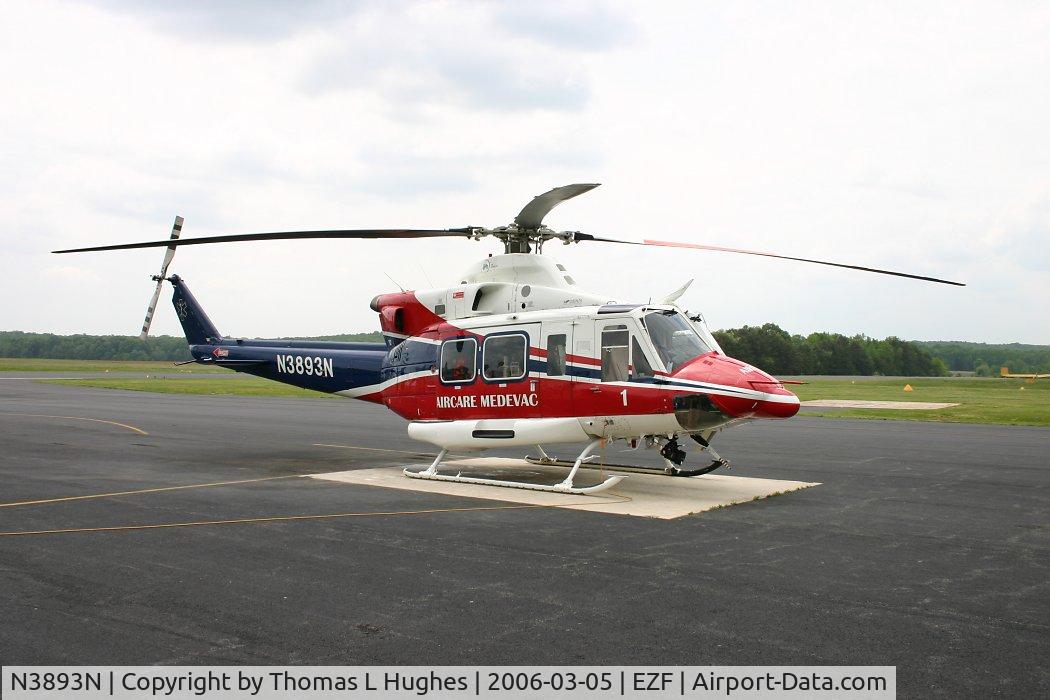 N3893N, 1981 Bell 412 C/N 33010, AeroMed Helicopter