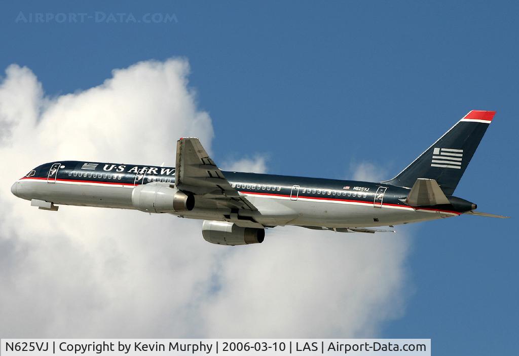 N625VJ, 1994 Boeing 757-2B7 C/N 27246, Old colours US Airways out of Vegas.