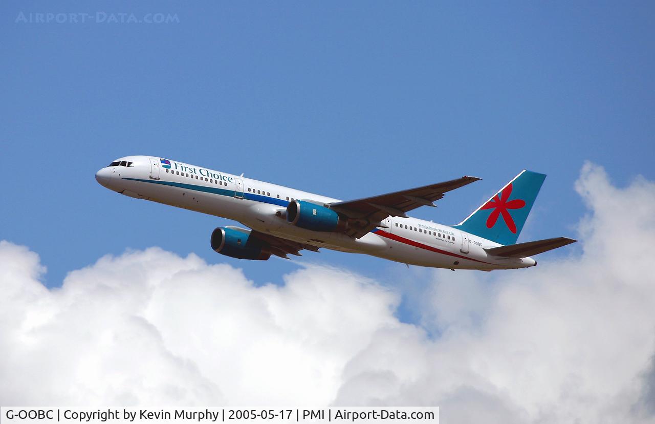 G-OOBC, 2003 Boeing 757-28A C/N 33098, Nice looking 757 out of Palma.