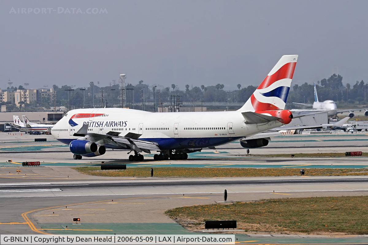 G-BNLN, 1990 Boeing 747-436 C/N 24056, British Airways G-BNLN.
