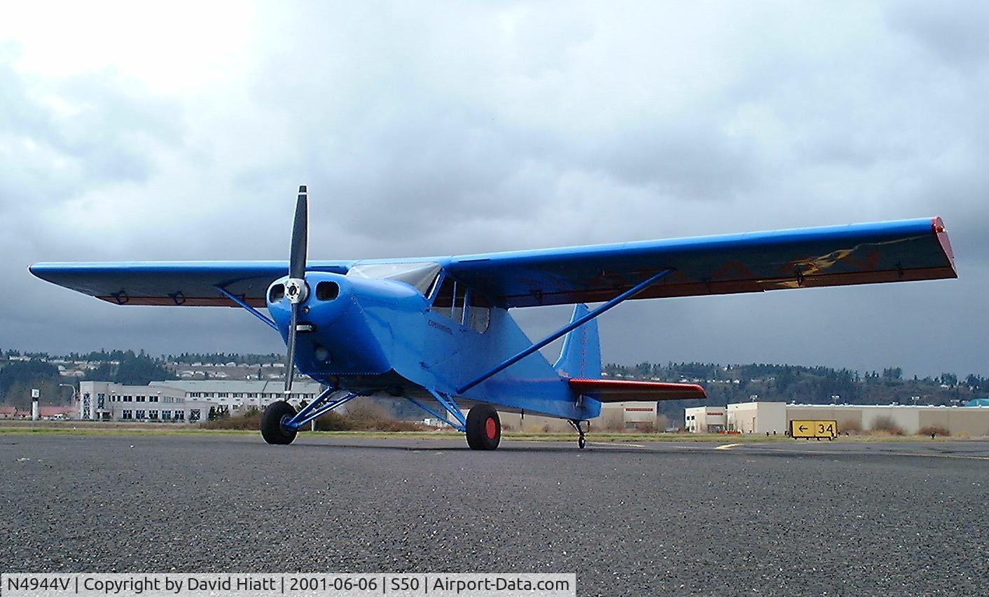 N4944V, 1955 Wickham Model A C/N 1, Bluebird at Auburn Washington