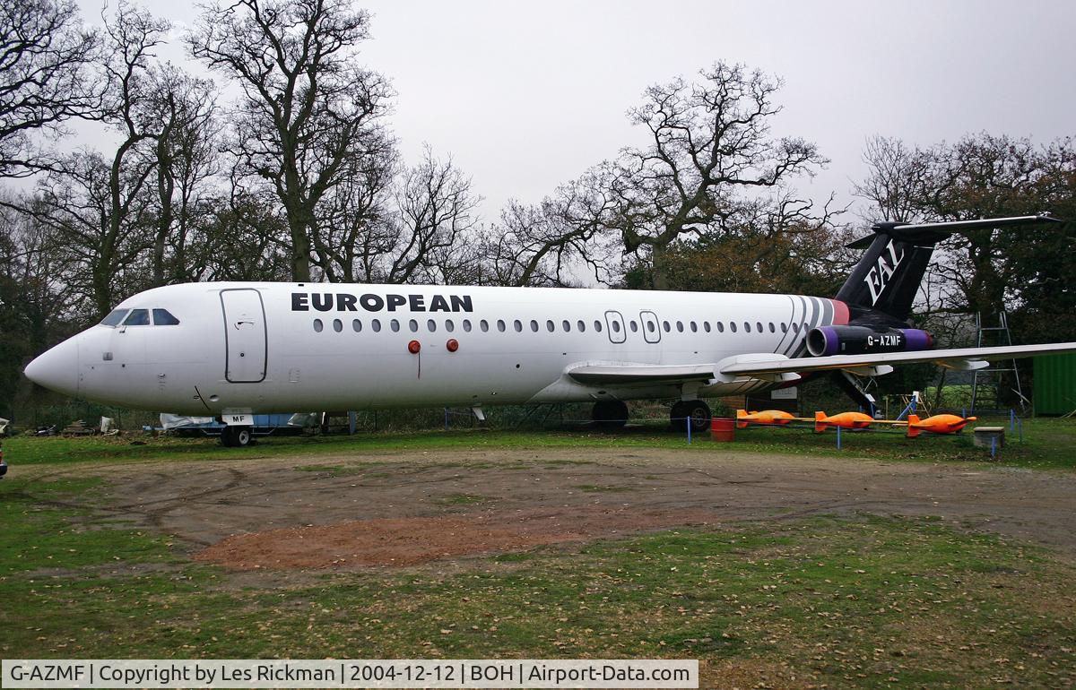G-AZMF, 1972 BAC 111-530FX One-Eleven C/N BAC.240, BAC 1-11 530 FX