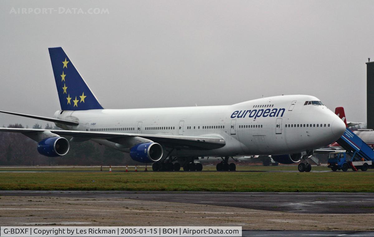 G-BDXF, 1977 Boeing 747-236B C/N 21351, Boeing 747 236B