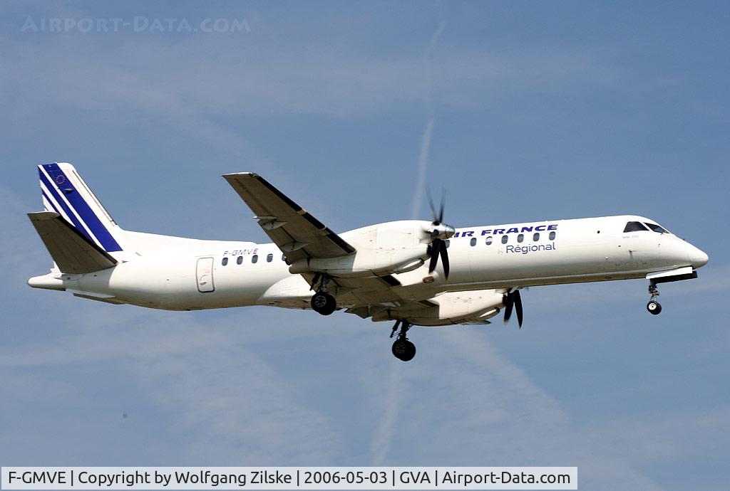F-GMVE, 1996 Saab 2000 C/N 2000-040, visitor