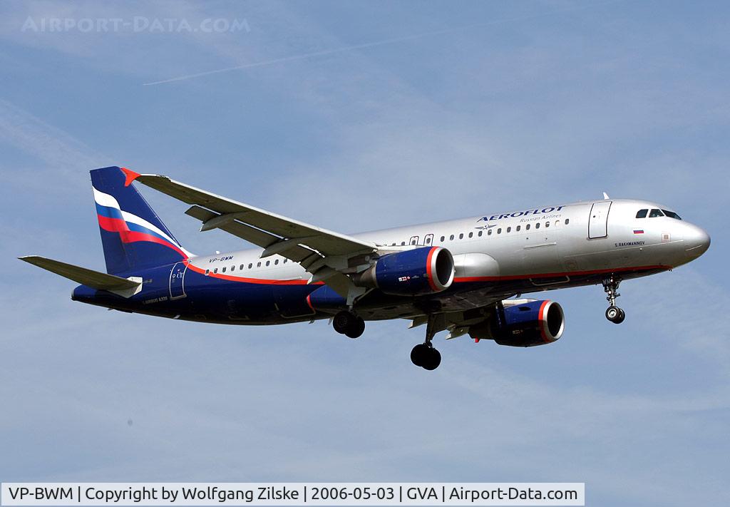 VP-BWM, 2004 Airbus A320-214 C/N 2233, visitor