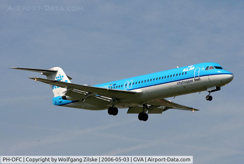 PH-OFC, 1989 Fokker 100 (F-28-0100) C/N 11263, visitor