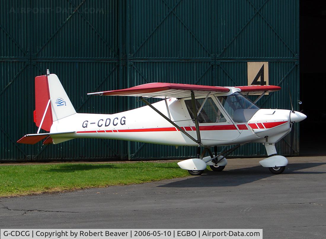 G-CDCG, 2004 Comco Ikarus C42 FB UK C/N PFA 322-14281, Ikarus C42 FB UK