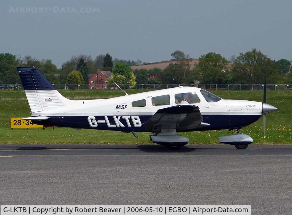 G-LKTB, 2001 Piper PA-28-181 Cherokee Archer III C/N 2843496, Piper PA-28-161 Archer III