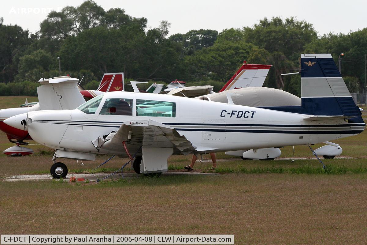 C-FDCT, 1978 Mooney M20J 201 C/N 24-0471, seen at clearwater airpark