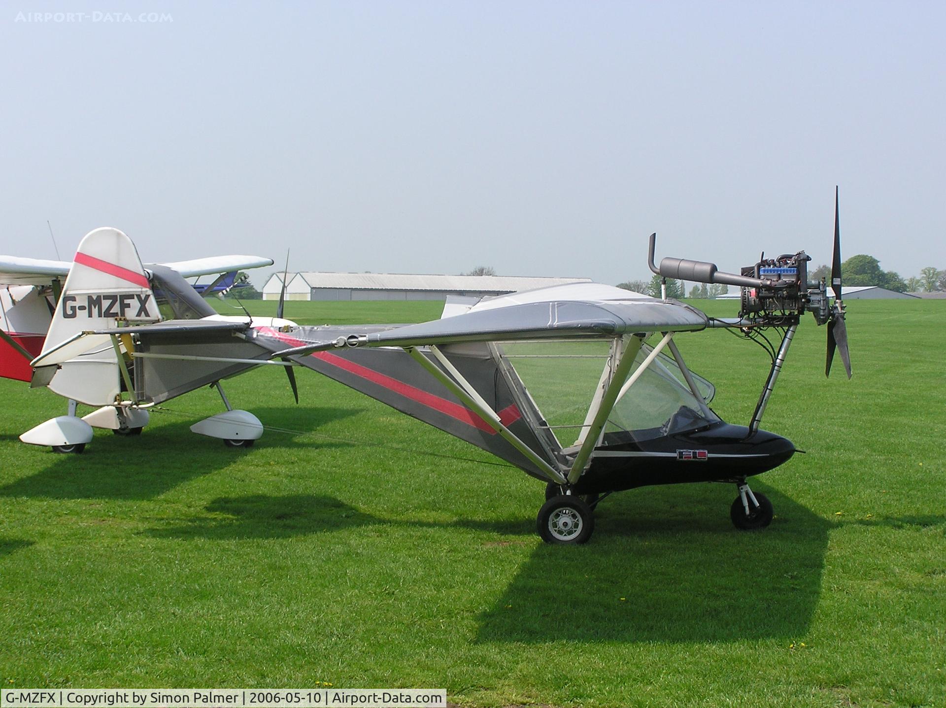 G-MZFX, 1997 Pegasus Cyclone AX2000 C/N 7322, Cyclone AX-3 at Sywell