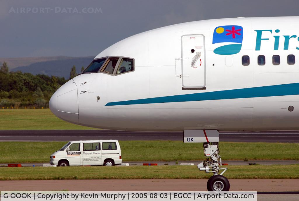 G-OOOK, 1991 Boeing 757-236 C/N 25054, Passing the viewing mound.