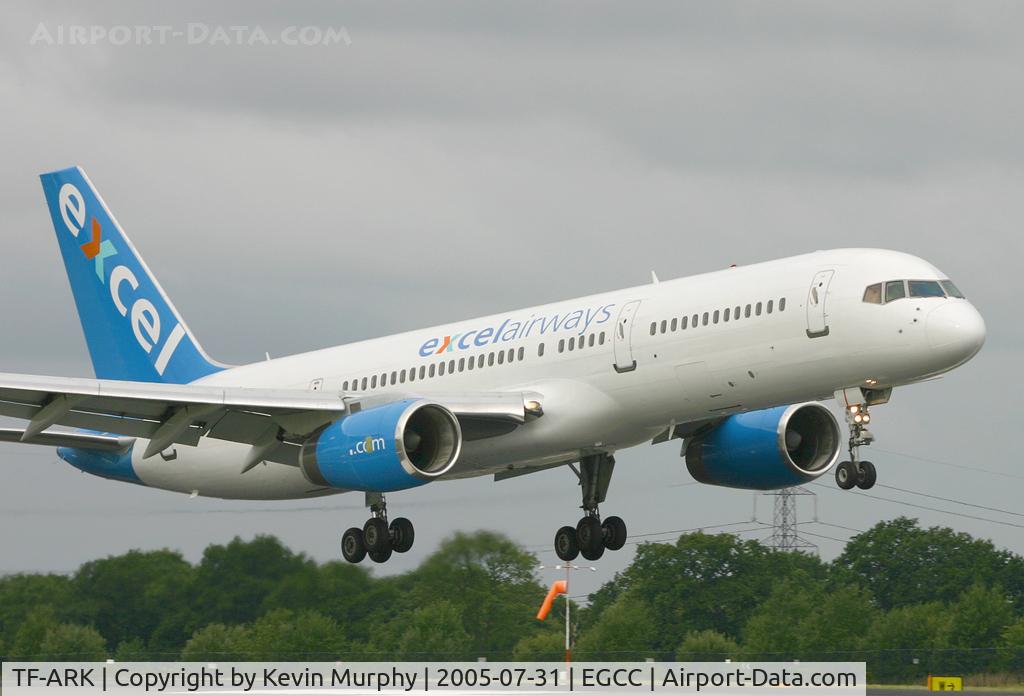 TF-ARK, 1986 Boeing 757-225 C/N 22612, Fine looking 757 coming into 06R.
