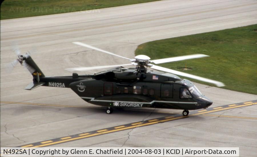 N492SA, 2001 Sikorsky S-92 C/N 920004, This should have been the next presidential bird