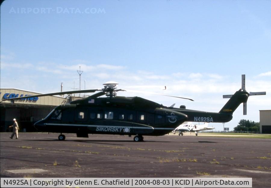 N492SA, 2001 Sikorsky S-92 C/N 920004, This should have been the next presidential bird