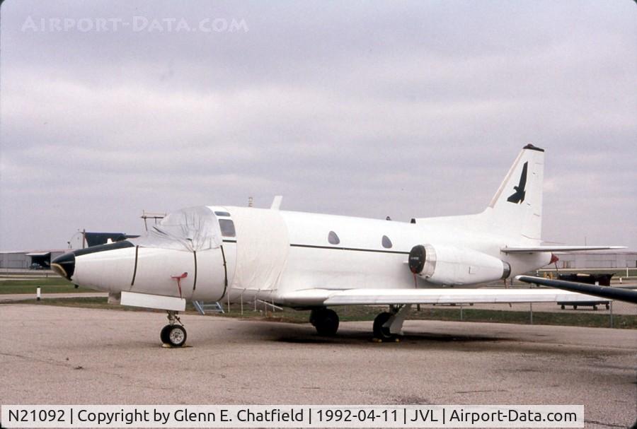 N21092, 1961 North American CT-39A Sabreliner C/N 265-42, Used for training at a maintenance school