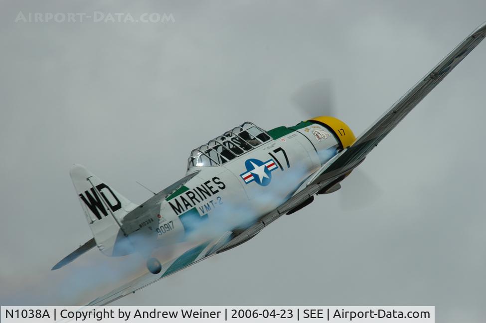 N1038A, 1944 North American SNJ-5 Texan C/N 90917 (121-41633), War Dog @ Wings Over Gillespie
