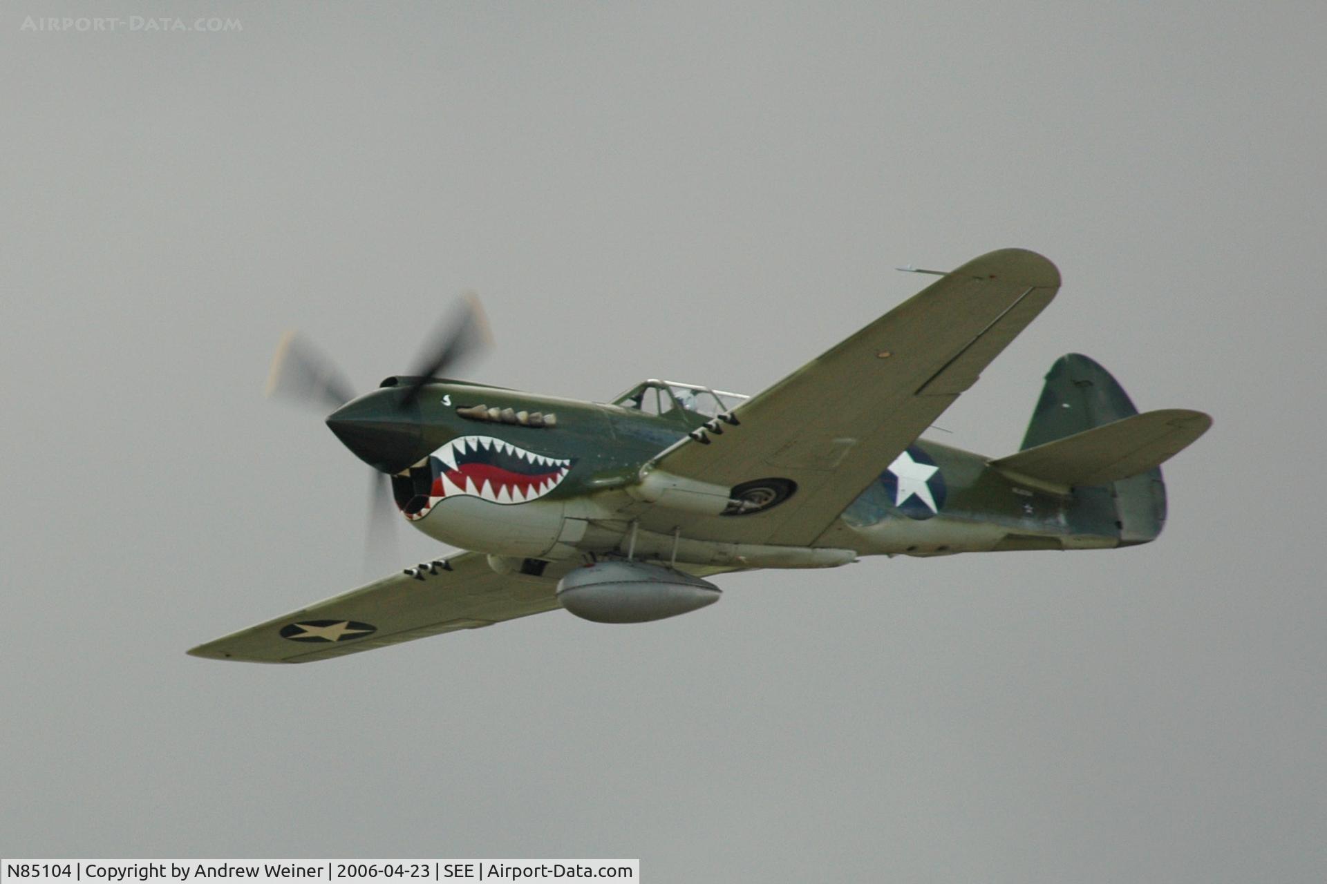 N85104, Curtiss P-40N-5CU Kittyhawk C/N 28954/F858, P-40 @ Wings Over Gillespie