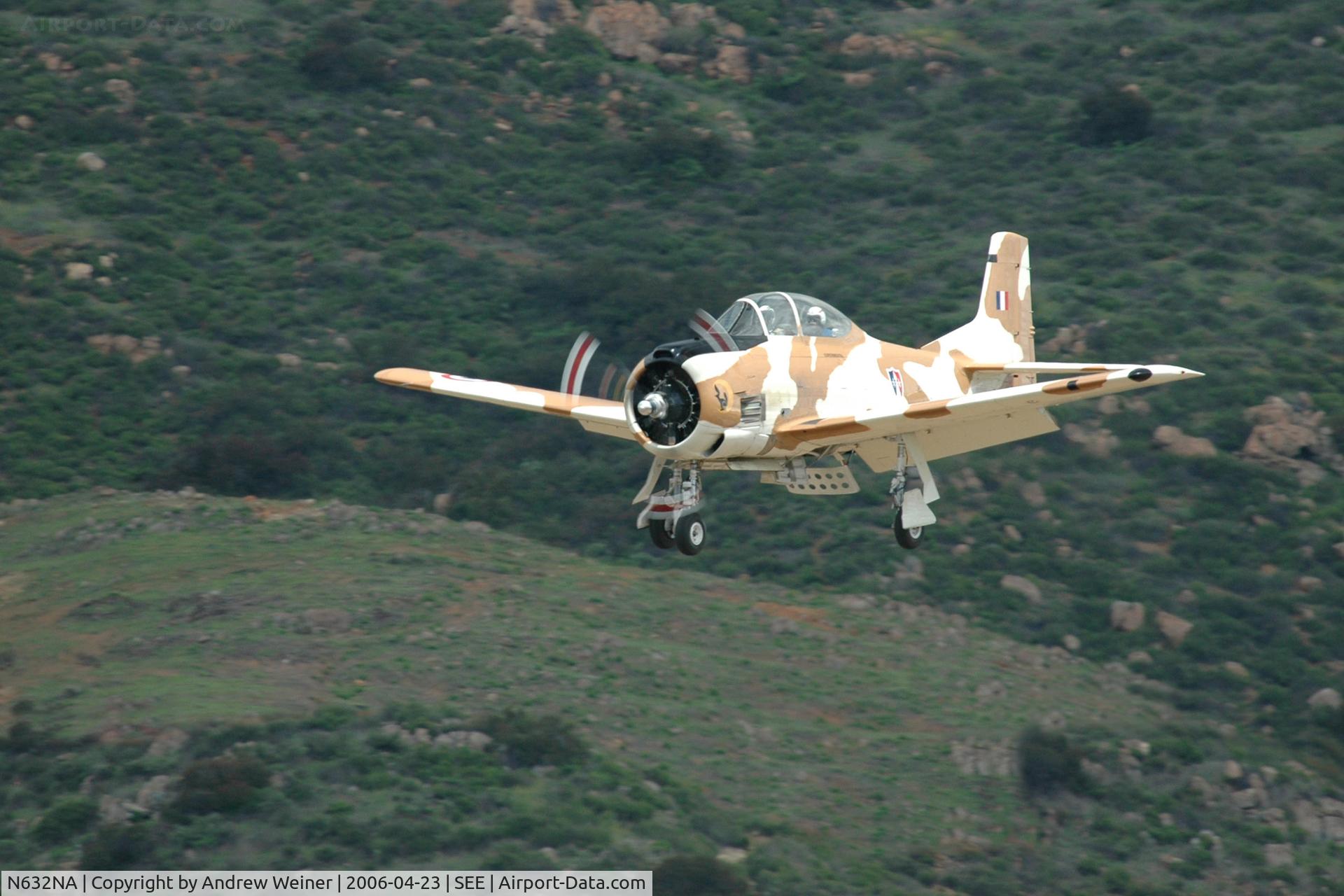 N632NA, 1953 North American T-28D Trojan C/N 174-485 (51-7632), T-28D @ Wings Over Gillespie