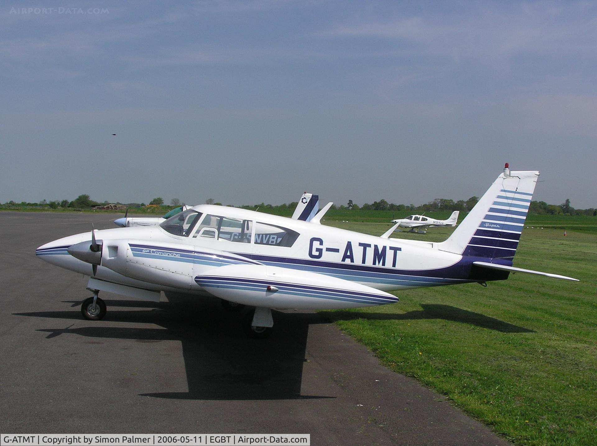 G-ATMT, 1964 Piper PA-30-160 Twin Comanche Twin Comanche C/N 30-439, Twin Comanche sitting in the sunshine