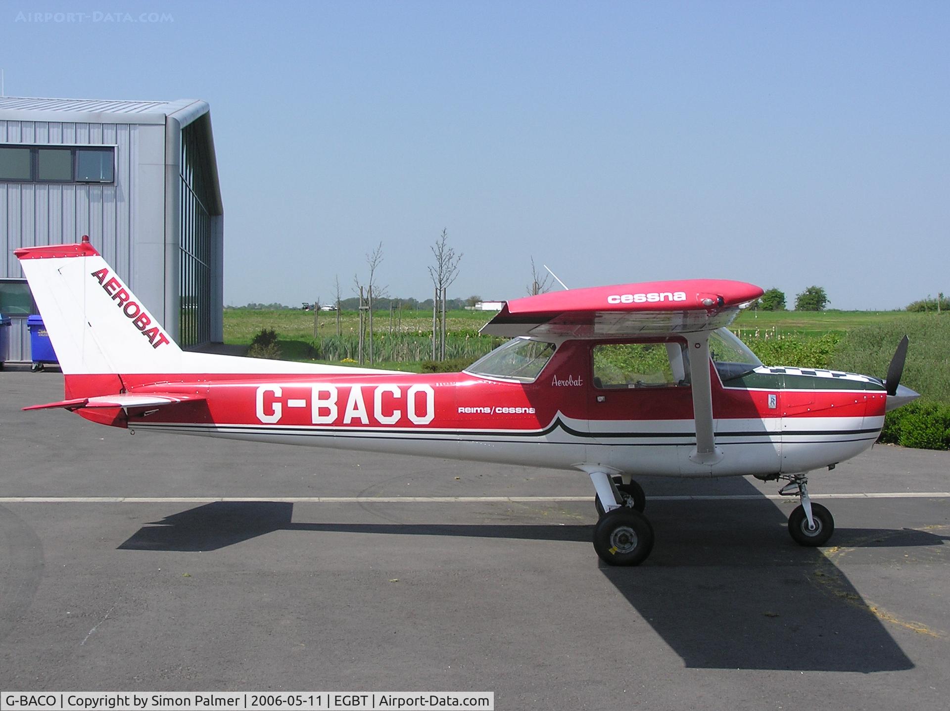 G-BACO, 1972 Reims FRA150L Aerobat C/N 0163, Cessna Aerobat at Turweston