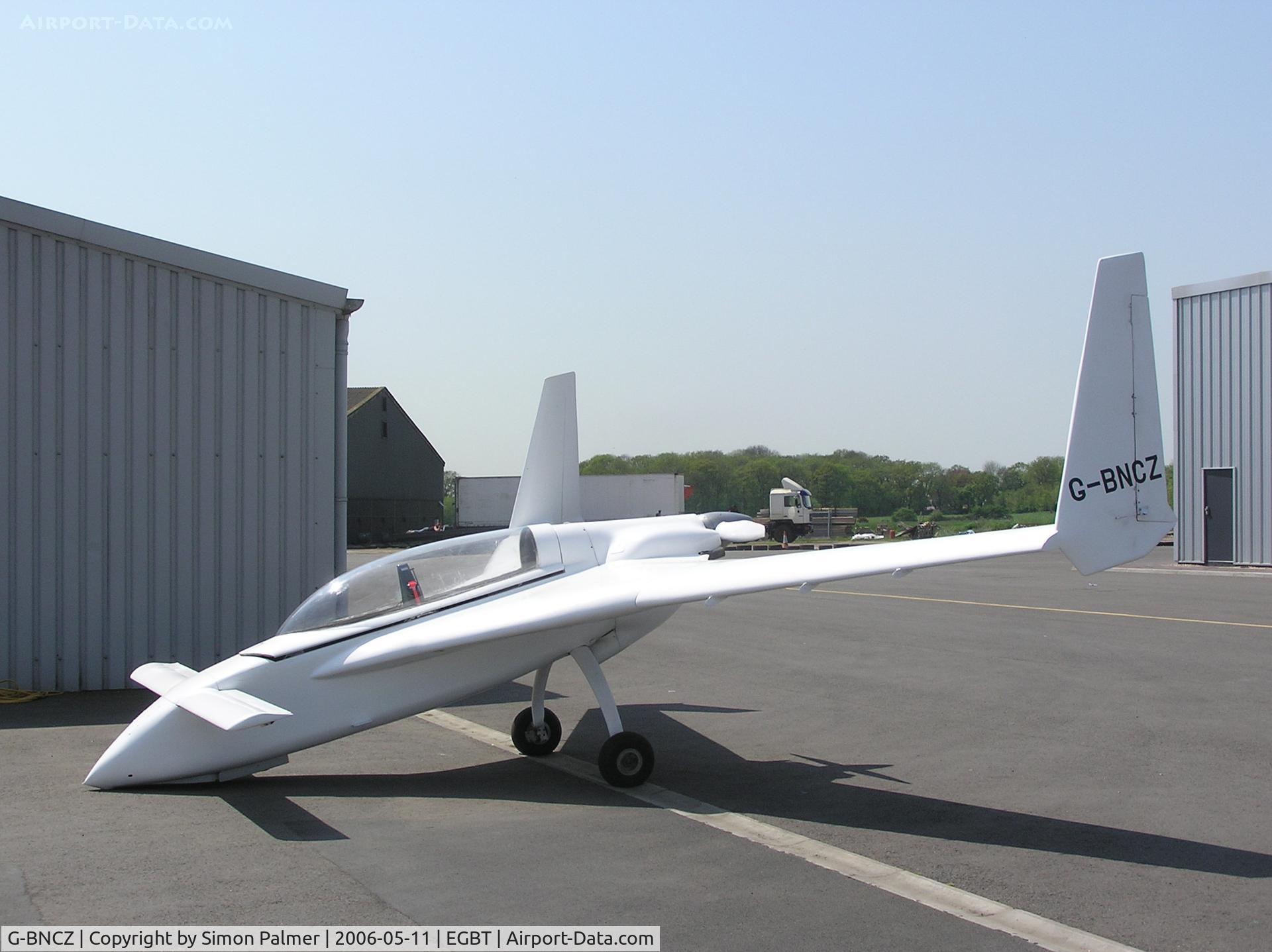 G-BNCZ, 1988 Rutan Long-EZ C/N PFA 074A-10723, Rutan Long-Ez after rebuild