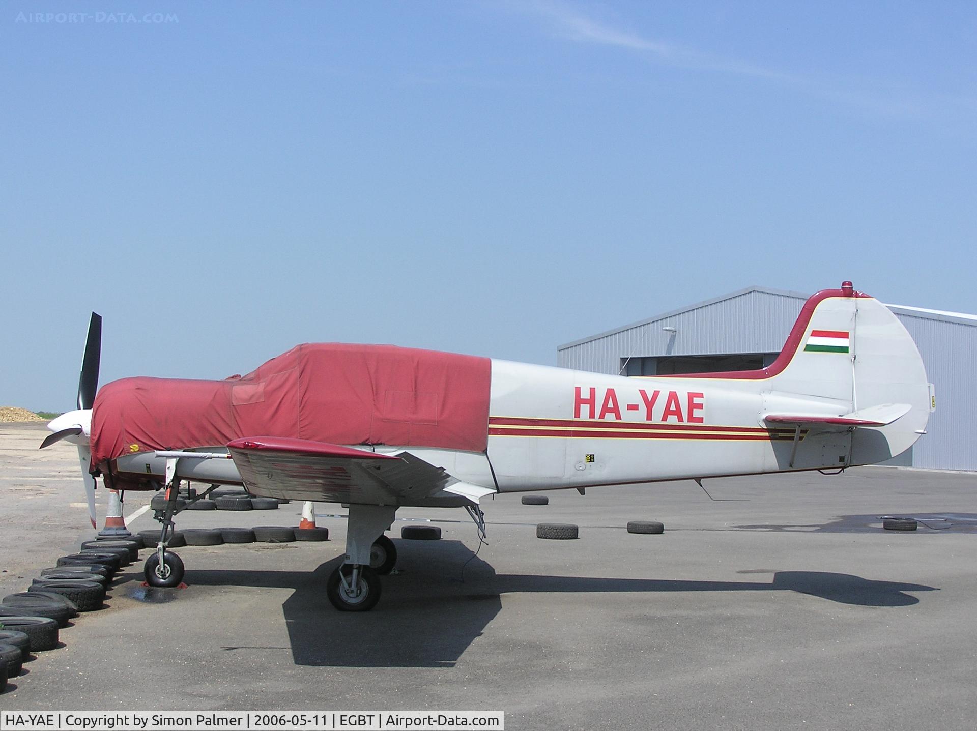 HA-YAE, Yakovlev Yak-18T C/N 11-35, Yak 18T, shame about the cockpit covers