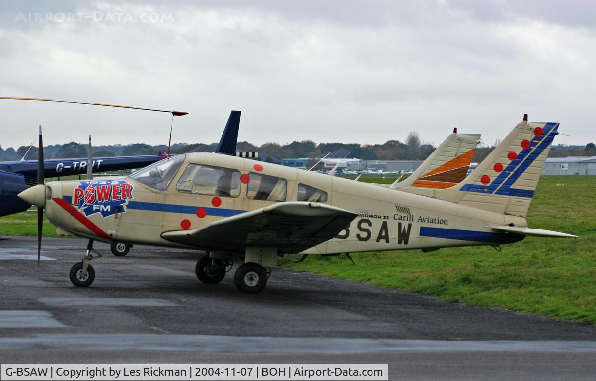 G-BSAW, 1982 Piper PA-28-161 Warrior II C/N 28-8216152, PA-28-161 Warrior 11