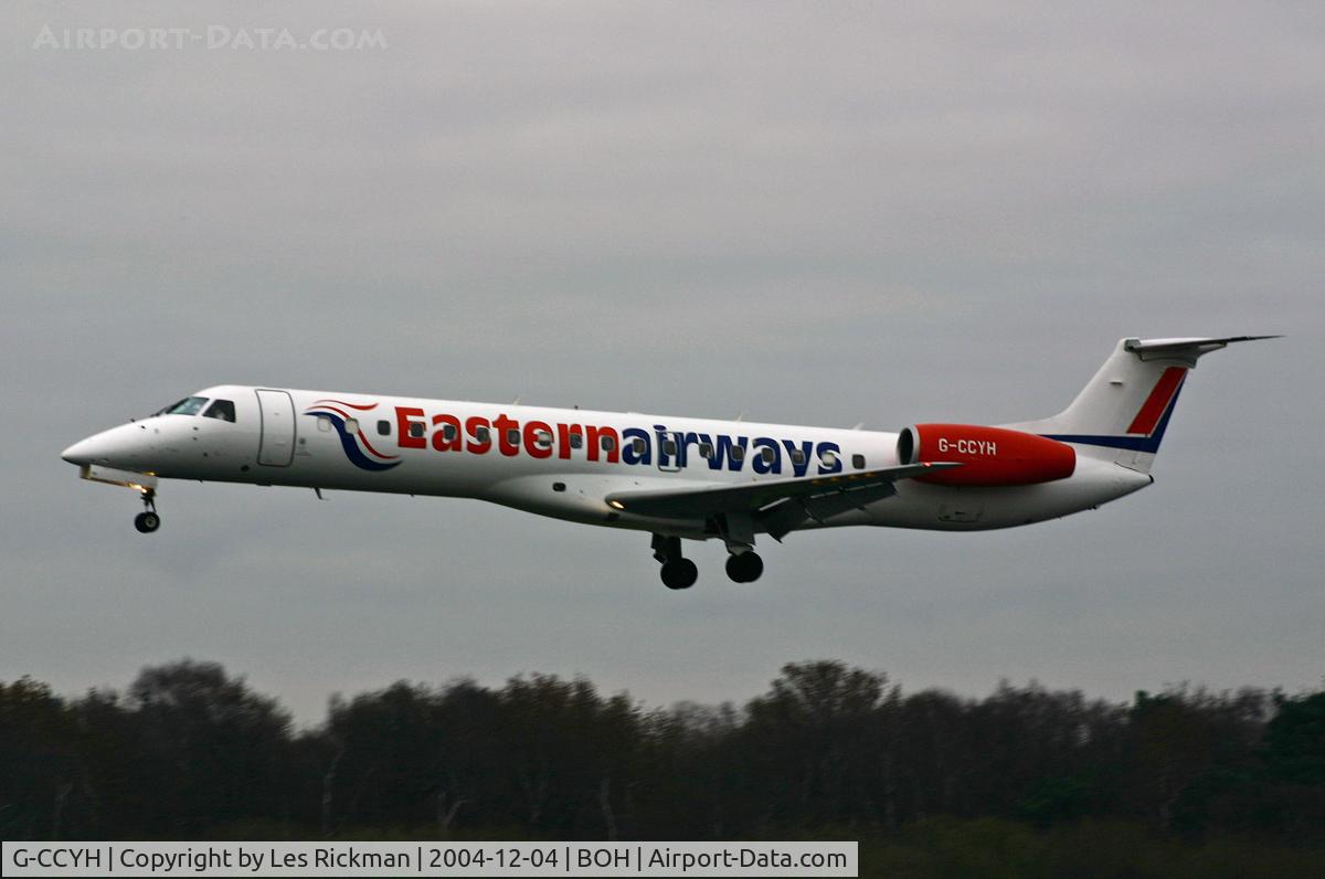 G-CCYH, 1999 Embraer EMB-145EP (ERJ-145EP) C/N 145070, Embraer EMB-145EP