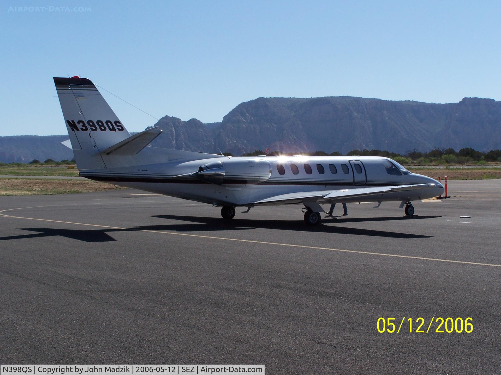 N398QS, 1999 Cessna 560 C/N 560-0522, Sedona Airport