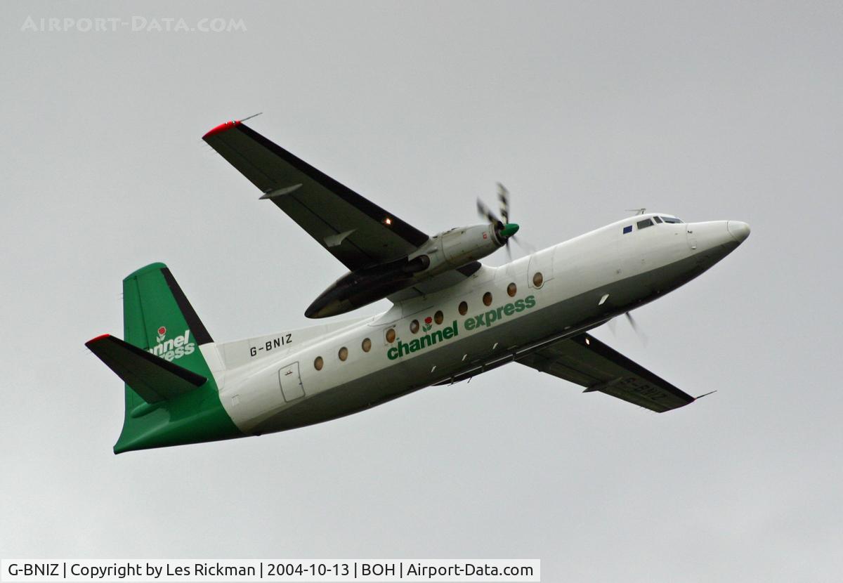 G-BNIZ, 1969 Fokker F.27-600 Friendship C/N 10405, F27 Friendship Mk 600