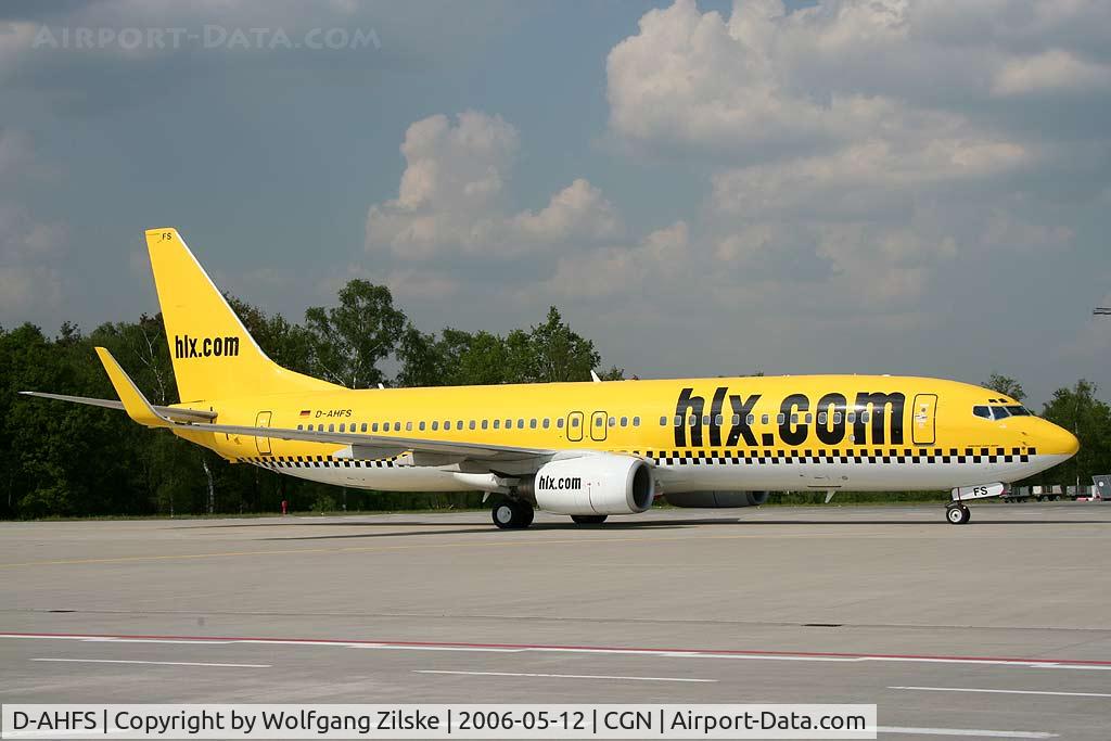 D-AHFS, 2000 Boeing 737-8K5 C/N 28623, visitor