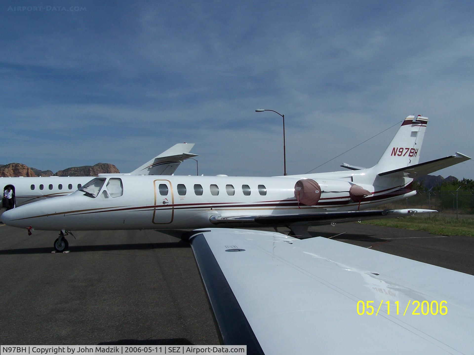 N97BH, Cessna 560 Citation V C/N 560-0290, Sedona Airport